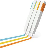 LEGO Highlighters 3-Pack Bricks - thumbnail