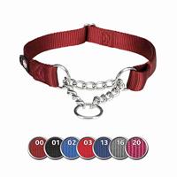 Hondenhalsband Trixie New Premium Kobaltblauw S 25-40 cm - thumbnail