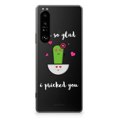 Sony Xperia 1 III Telefoonhoesje met Naam Cactus Glad