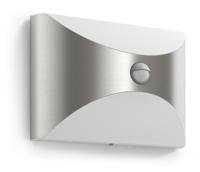 Philips LED Herb 172994716 LED-buitenlamp met bewegingsmelder (wand) LED LED vast ingebouwd 6 W RVS - thumbnail