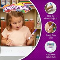 Colorations - uitwasbare stempelstiften, 44st. - thumbnail