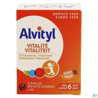 Alvityl Vitaliteit 40 Tabletten - thumbnail