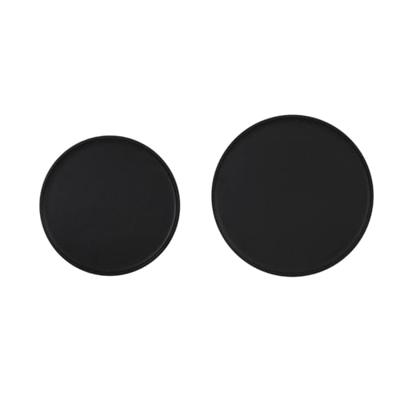 Light & Living Bijzettafel 'Tobias' Set van 2 stuks, zwart