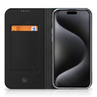 iPhone 15 Pro Max Smart Cover Orchidee Blauw - Cadeau voor je Moeder - thumbnail