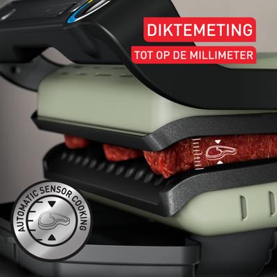 Tefal GC71EL Contact grill Zwart - thumbnail