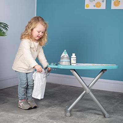Smoby - Strijkplank met stoomstation + 9 accessoires - Huishoudelijke imitatiespellen - H48cm - Made in France - Vanaf 3 jaar - thumbnail