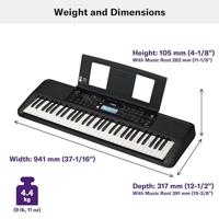 Yamaha PSR-E383 keyboard - thumbnail