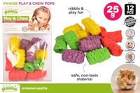 Pawise Play & Chew Pops Small - thumbnail