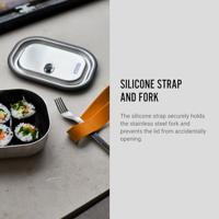 Black+Blum Lunch Box Small - 175x130x50mm - Oranje - thumbnail