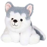 Pluche knuffel Floppy Choopy Husky - GIPSY TOYS - 22 cm - Grijs/Wit - thumbnail