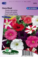 Petunia Hybrida nana comp. zaden Choice Mix - thumbnail