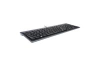 Toetsenbord Kensington Advance Fit Zwart Qwerty Spaans - thumbnail