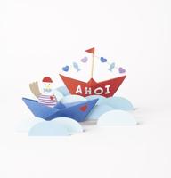 Origami papier, 500 rechthoekige vellen BASIC MIX FOLIA meerkleurig - thumbnail