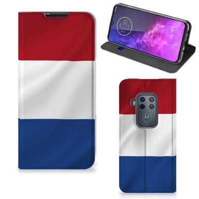 Motorola One Zoom | Standcase | Nederlandse Vlag