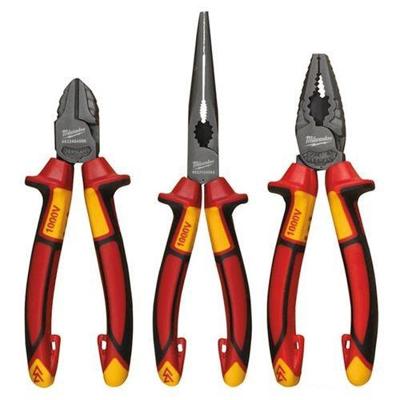 Milwaukee Accessoires vde tangenset | 3-delig - 4932464575 Milwaukee Accessoires vde tangenset | 3-delig - 4932464575