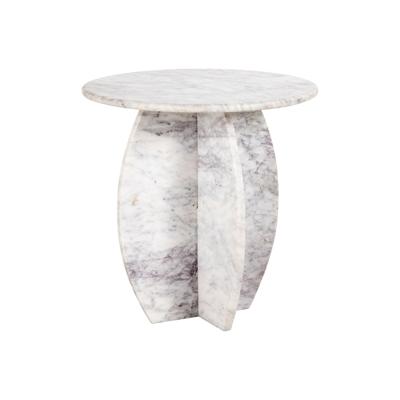 Richmond Ronde Bijzettafel 'Holmes' Marmer, 50cm
