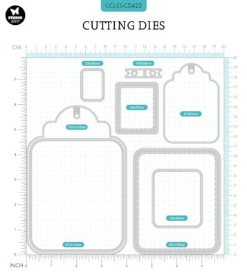 Creative Craftlab • essentials cutting die tag set