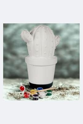 Spaarpot die je kunt verven Cactus 12 x 21 x 17 cm (12 Stuks)