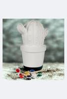 Spaarpot die je kunt verven Cactus 12 x 21 x 17 cm (12 Stuks) - thumbnail