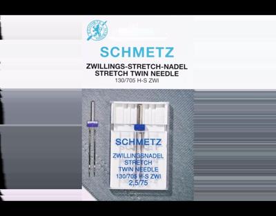Schmetz Stretch Tweeling 1 Naald 2.5-75
