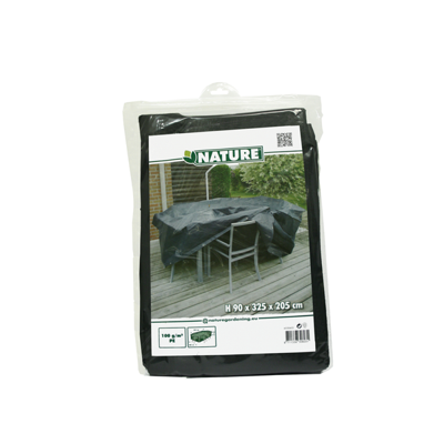 Nature tuinmeubelafdekhoes voor stoelen en tafels afdekking (grijs, 6030603)