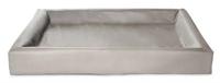 Bia bed kunstleer hoes hondenmand taupe - thumbnail