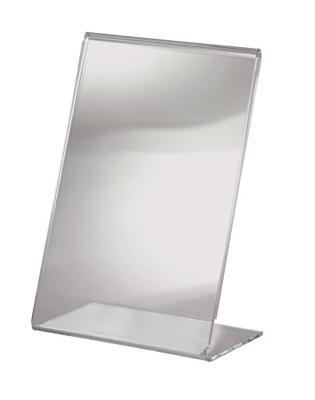 Sigel TA214 TA214 Tafelstatief L-vorm Voor papierformaat: DIN A6 Glas (helder) 1 stuk(s) - thumbnail