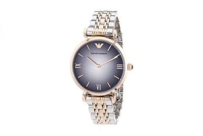 Emporio Armani Gianni T-bar AR1725 Dames Horloge 32mm 3 ATM