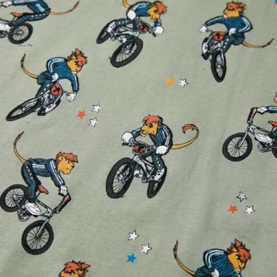 Kinderpyjama met korte mouwen 128 lichtkaki Kinderpyjama met korte mouwen 128 lichtkaki