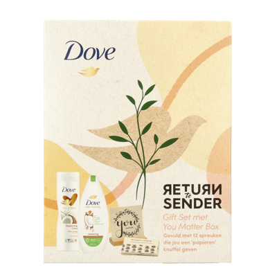 Dove Geschenkverpakking return to sender you matter 1 Set Dove Geschenkverpakking return to sender you matter 1 Set