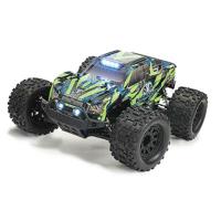 FTX 1/10 RamRaider Brushless MT 4WD RTR - Groen/Blauw - thumbnail