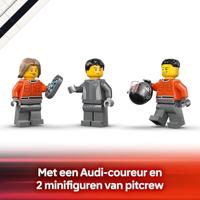 LEGO city 60493 f1 displaytruck met audi f1 racewage - thumbnail