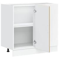 Keuken onderkast Kalmar bewerkt hout sonoma eikenkleurig - thumbnail