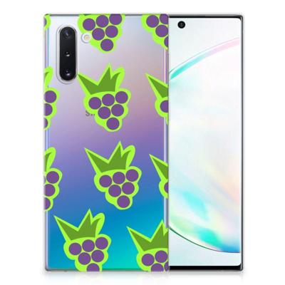 Samsung Galaxy Note 10 | Siliconen Case | Druiven Samsung Galaxy Note 10 | Siliconen Case | Druiven