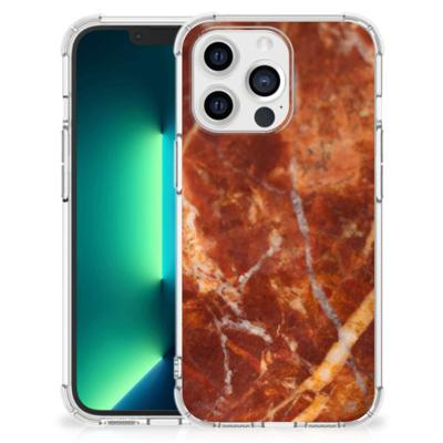 iPhone 13 Pro Max Anti-Shock Hoesje Marmer Bruin iPhone 13 Pro Max Anti-Shock Hoesje Marmer Bruin