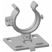 HellermannTyton 161-64002 HWClip08-HIRHS-BK-50 Houder voor beschermslang Zwart 1 stuk(s) - thumbnail