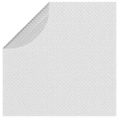 VidaXL Zwembadfolie solar drijvend 527 cm pe grijs - thumbnail