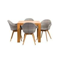 Le Sud tuinset Abruzzo Antibes - lichtgrijs - 5-delig - thumbnail