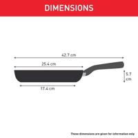Pan Tefal C38504 Ø 24 cm Zwart Roestvrij staal Aluminium - thumbnail