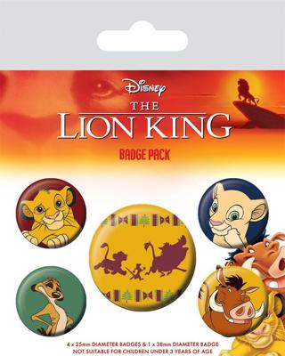 The Lion King Pin-Back Buttons 5-Pack Hakuna Matata