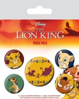 The Lion King Pin-Back Buttons 5-Pack Hakuna Matata - thumbnail