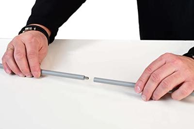 Deko Light 710087 Verlängerung für Deckenabhängung starr 230V-railsysteemcomponenten Plafondbevestiging 3-fasig Zwart