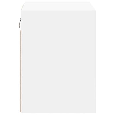 Garagewandkast bewerkt hout wit Garagewandkast bewerkt hout wit