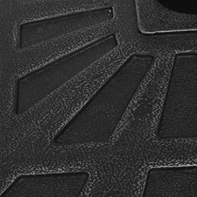 Parasolvoet vierkant 12 kg hars zwart - thumbnail