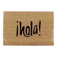 Deurmat EDM 74772 Bruin Zwart Intense licht Kastanjebruin 2/8-negro azulado 60 x 40 cm Rechthoekig - thumbnail