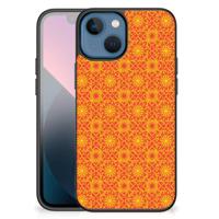 Apple iPhone 13 mini Back Case Batik Oranje - thumbnail