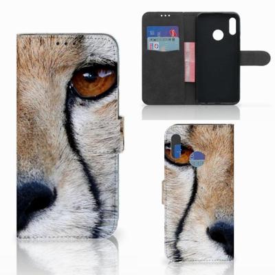 Honor 10 Lite | Telefoonhoesje | Met pasjeshouder | Cheetah