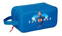 Reisschoenenrek Superman Blauw 29 x 15 x 14 cm - thumbnail