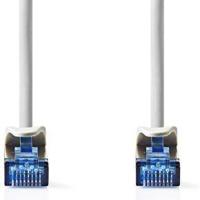 Nedis CAT6a netwerkkabel | S/FTP | RJ45 Male | RJ45 Male | 1.00 m | Snagless | Rond | LSZH | Grijs | Label - CCGL85330GY10 - thumbnail