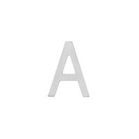 Intersteel Huisletter 100mm - mat zwart - thumbnail